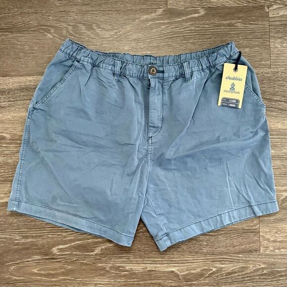 NWT Chubbies Men’s The Cobblestones 7” Originals Stretch Twill Shorts Size XL - Picture 1 of 8